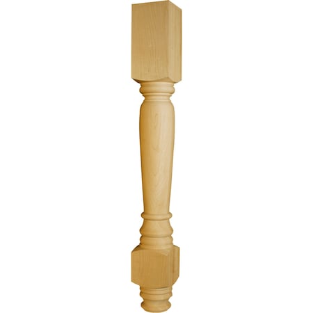 Osborne Wood Products 40 1/2 x 5 Extended Massive Concord Island Leg in Spanish Cedar 1573SPC